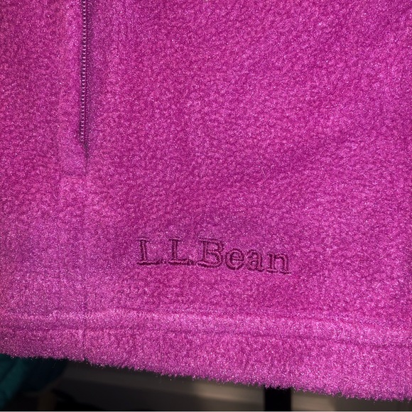 Ll Bean ladies fleece sweater size medium - Picture 3 of 7